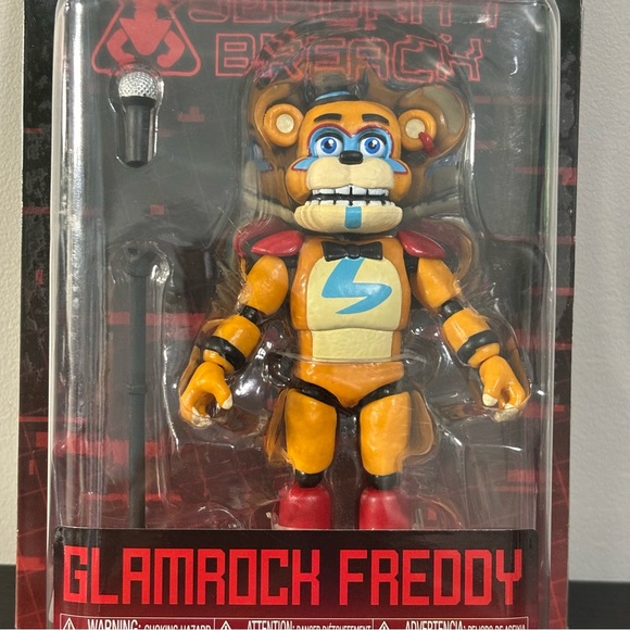 Funko Five Nights at Freddy's Security Breach Glamrock Fred Action Figure - Picture 2 of 6